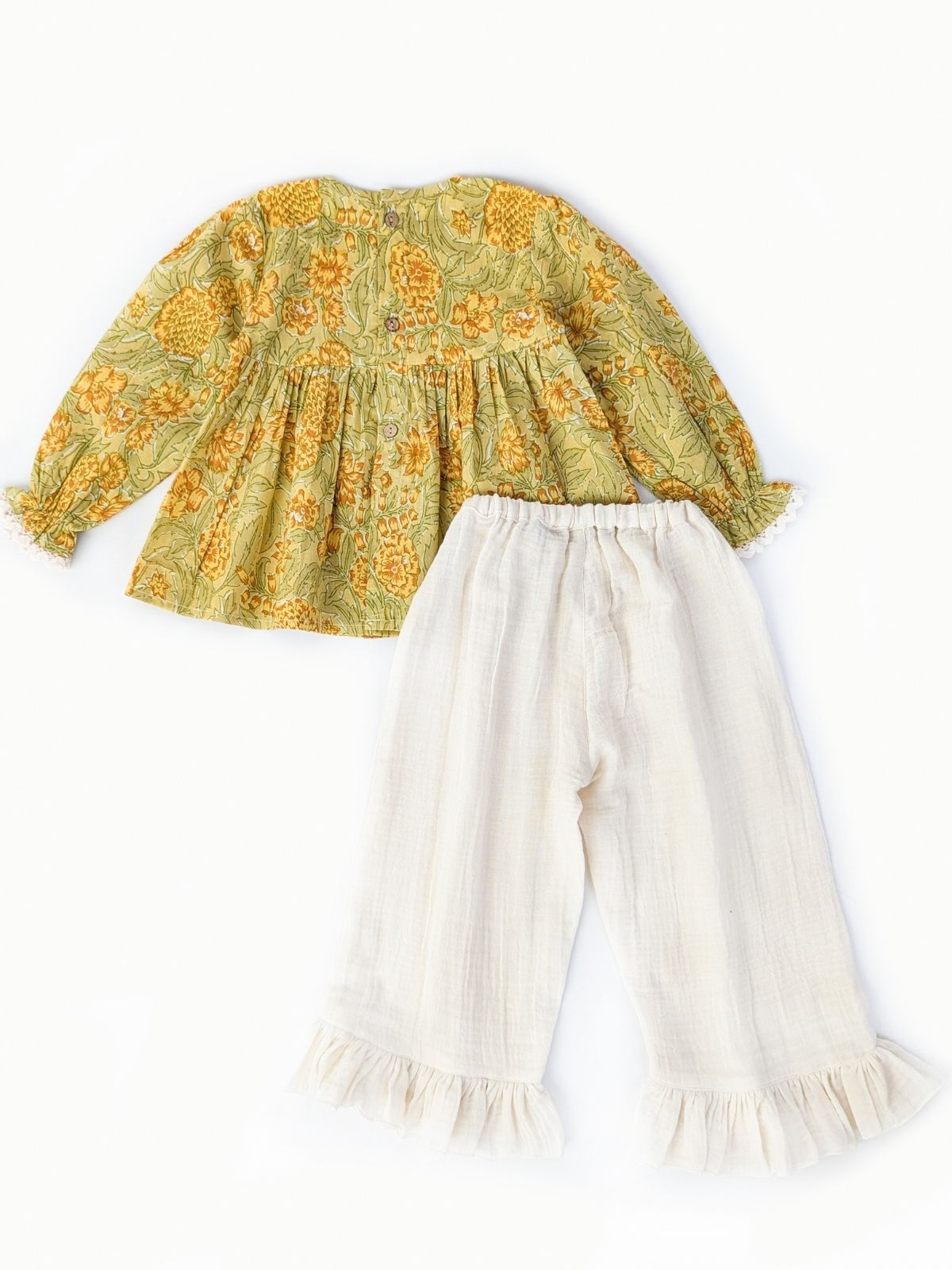 Pure Cotton Olivia Top Bottom Set