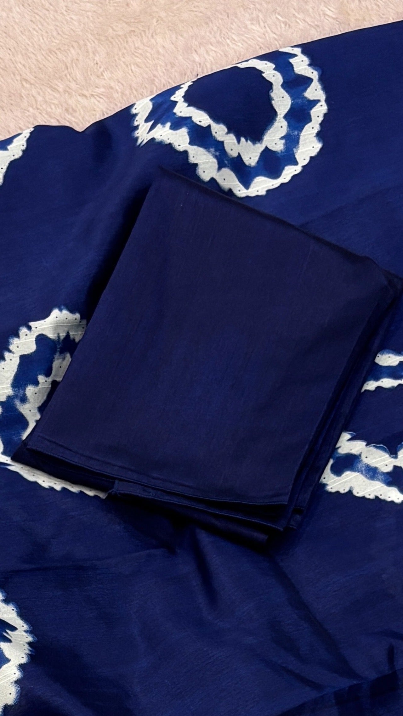 Shibori Charm, Sambalpuri Cotton Silk Saree