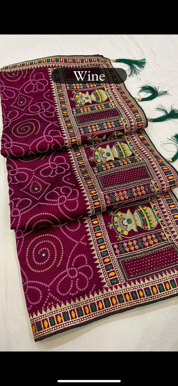 Kutchi Bandhani Sarees Vo.1
