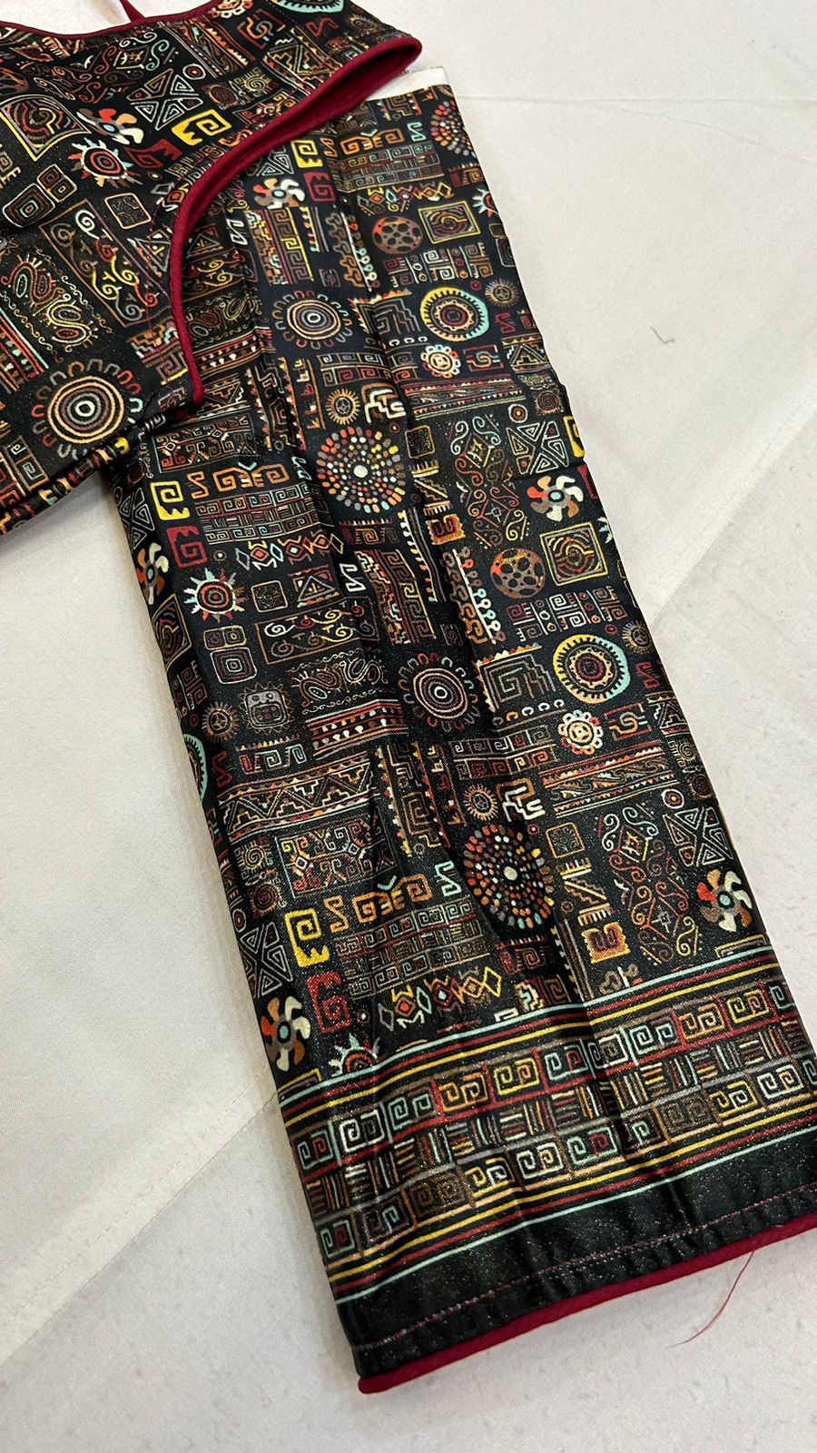 Kalamkari 7 Meter flair Lehanga Choli