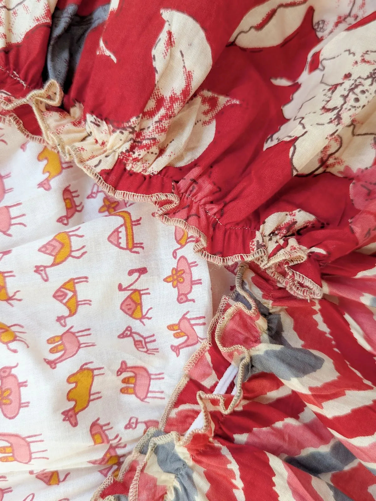 Halemons Unisex Cotton Butter Bloomers - Red