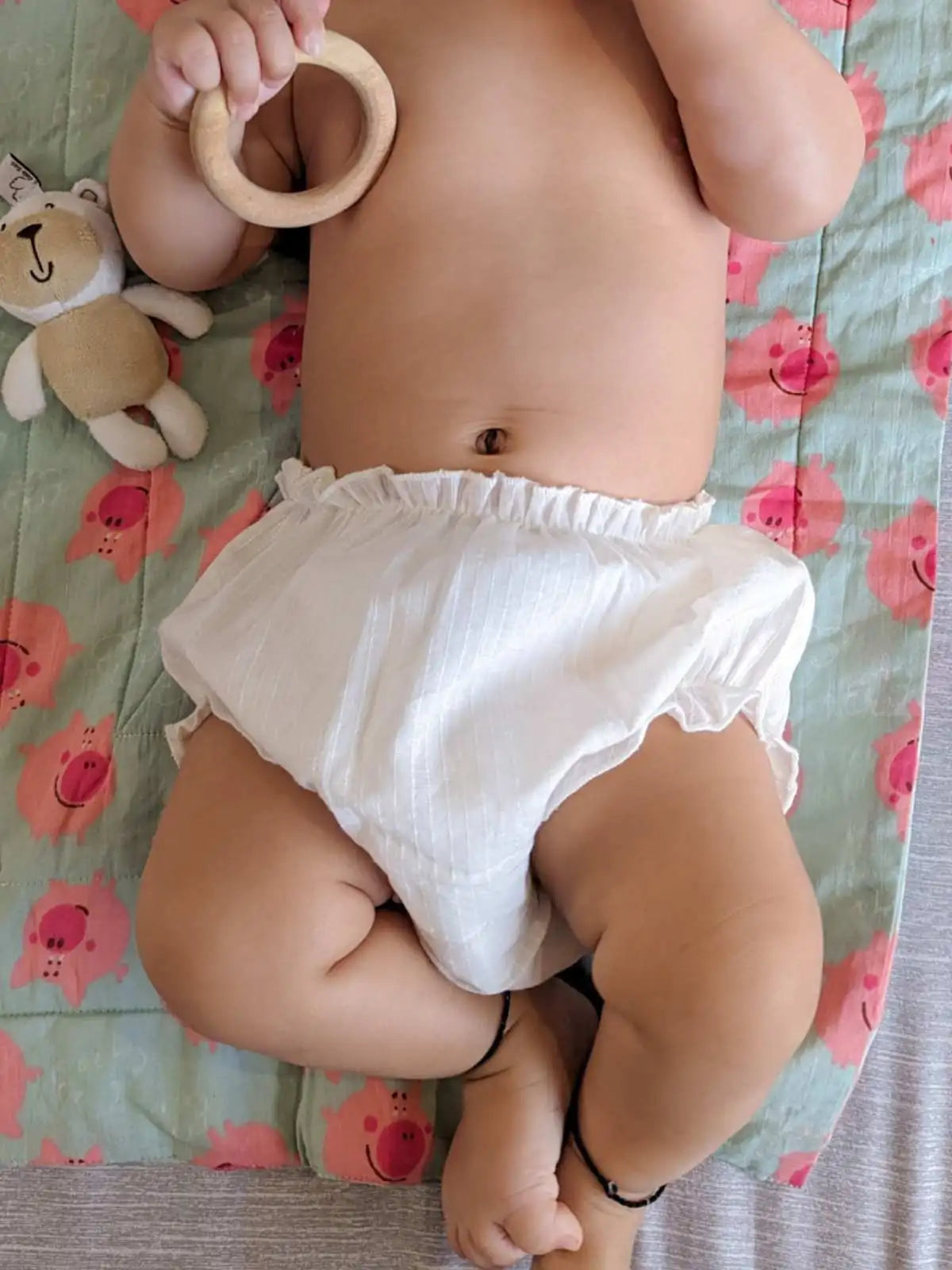 White Jabla Bottom Set Unisex