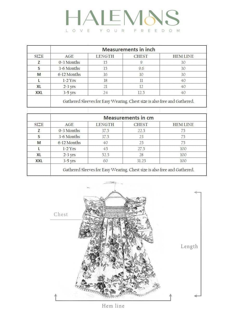 Victoria Pleated Floral Frilly Teal Baby Girl Dress