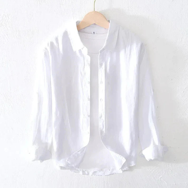 Full White Stylish Shirt For Men