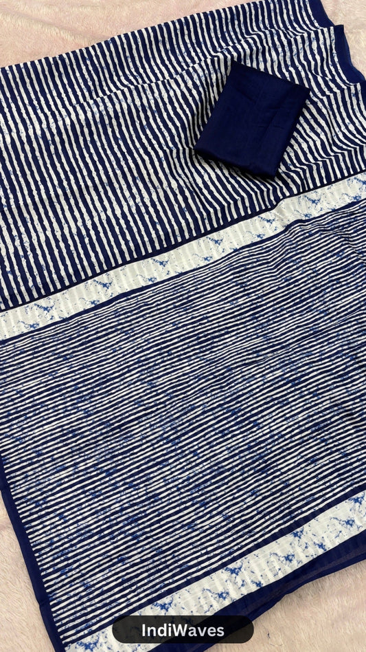 IndiWaves, Sambalpuri Cotton Silk Saree