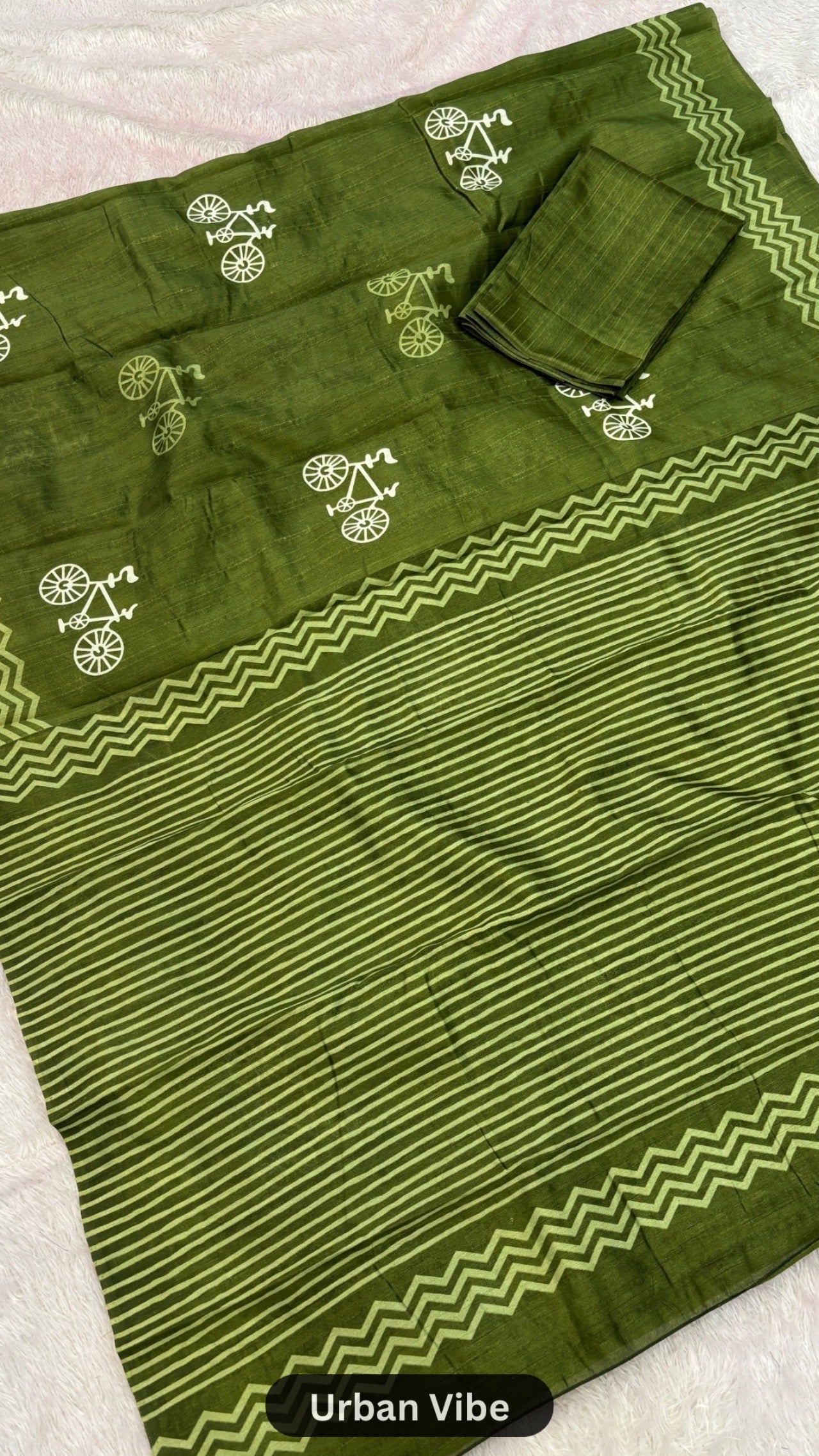 Urban Vibe, Sambalpuri Cotton Silk Saree