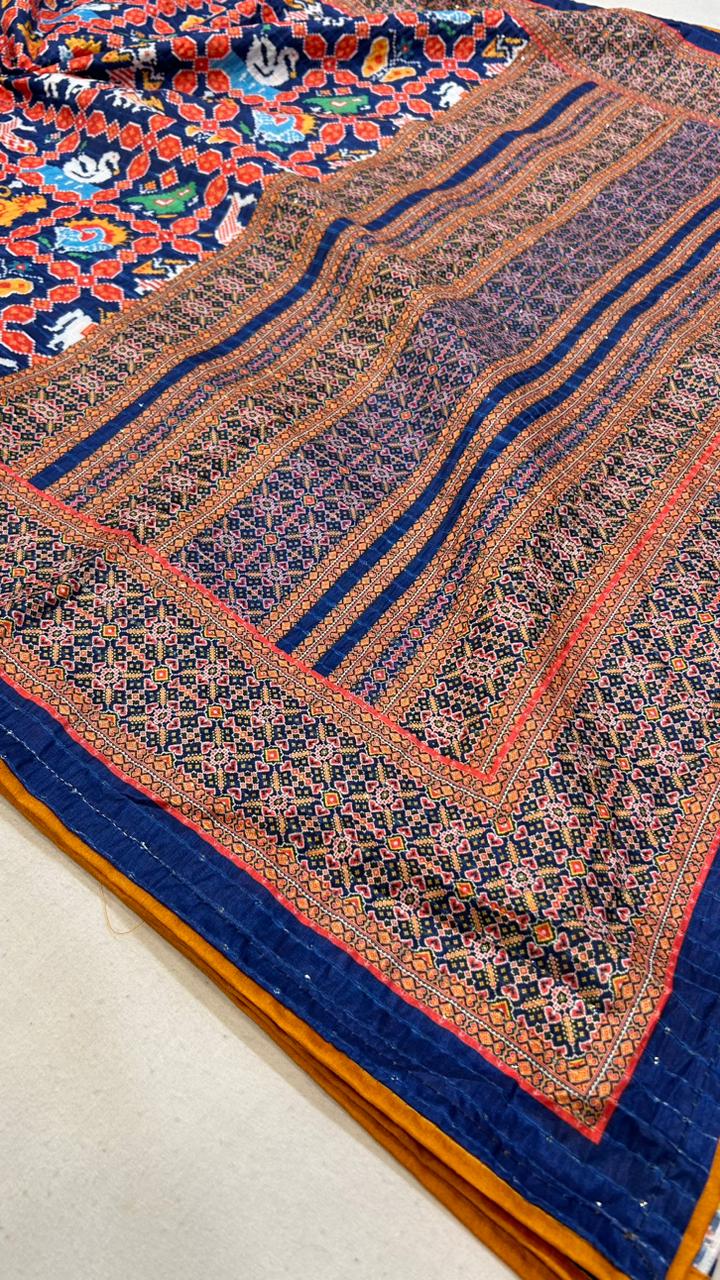 Digital Patan Patola Saree is