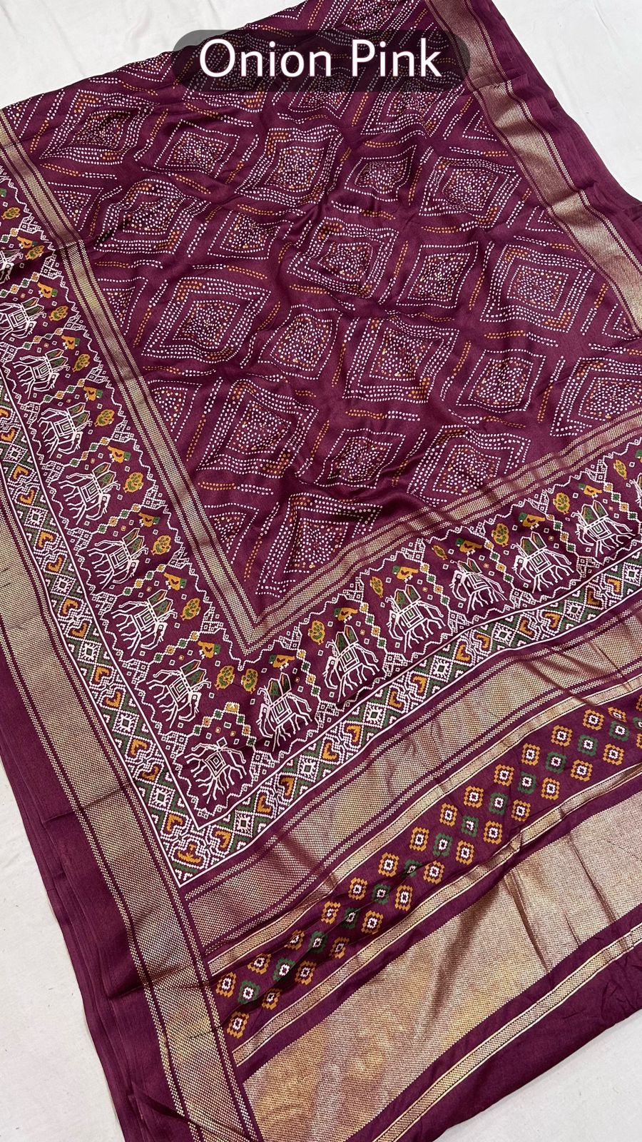 Bandhej Patola Saree