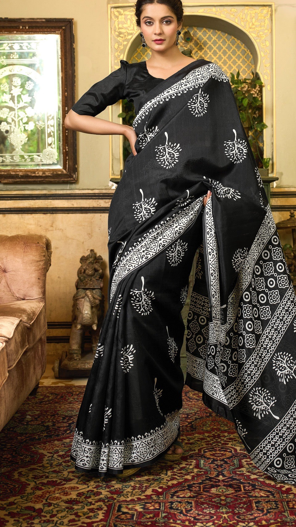 Chandni Raati, Sambalpuri Cotton Silk Saree