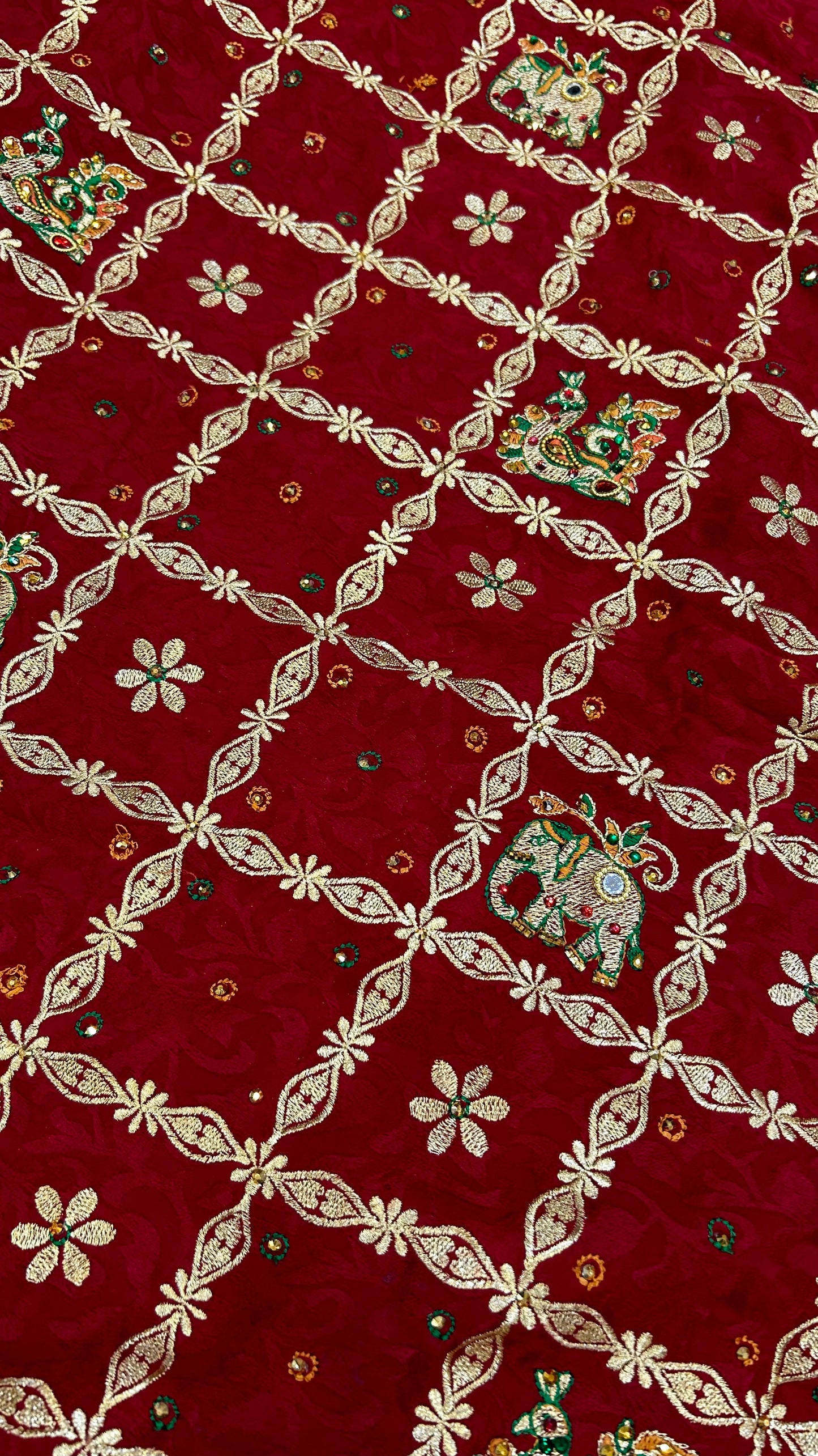 Kutchi Gharchola Saree (Airawat)