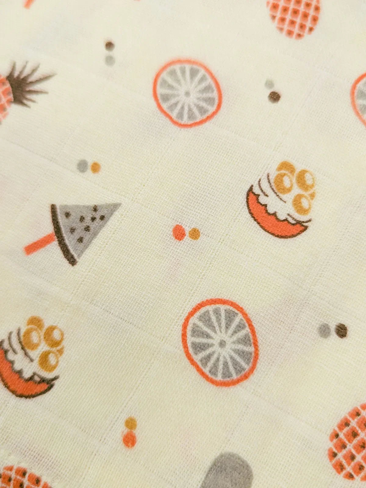 Muslin Pineapple Swaddle-pack of 2