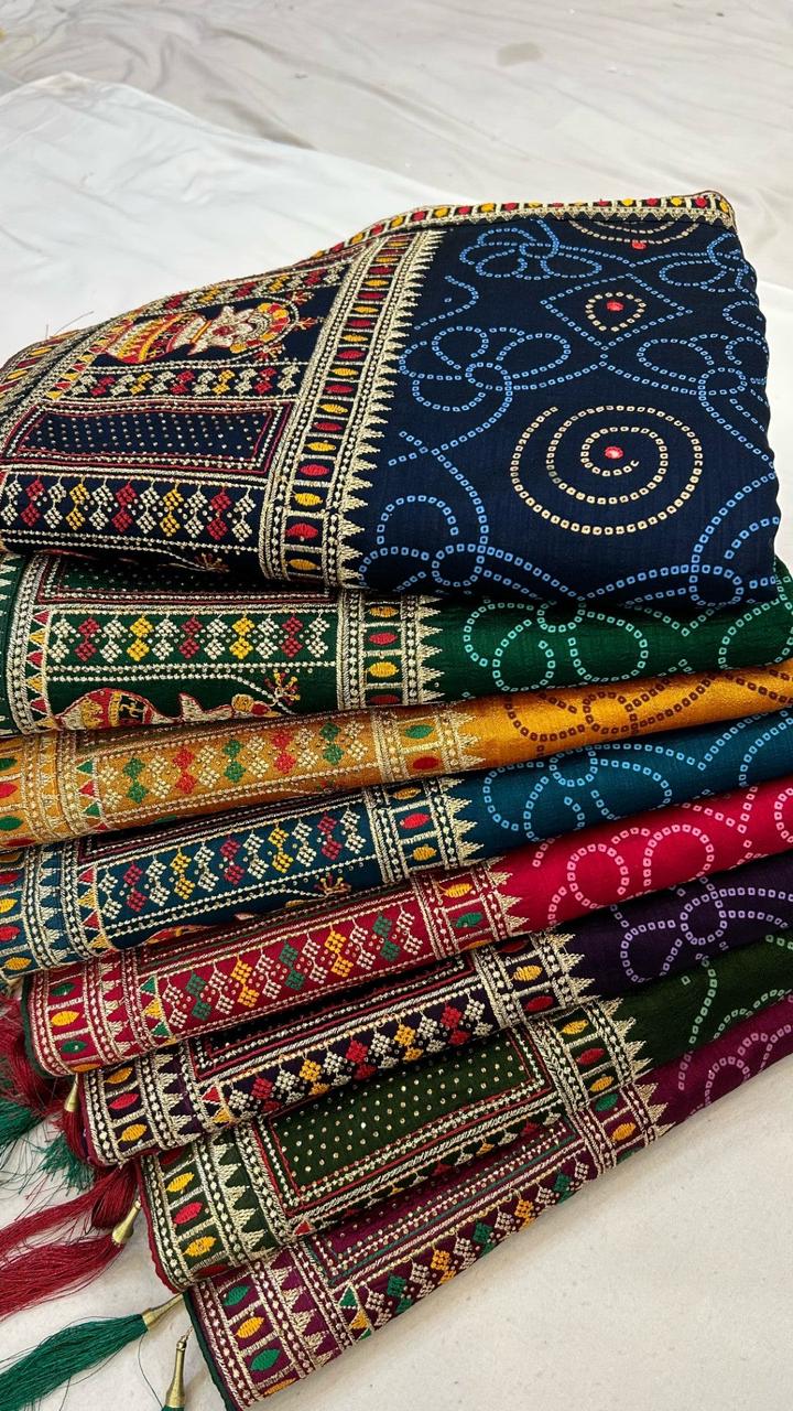 Kutchi Bandhani Sarees Vo.1