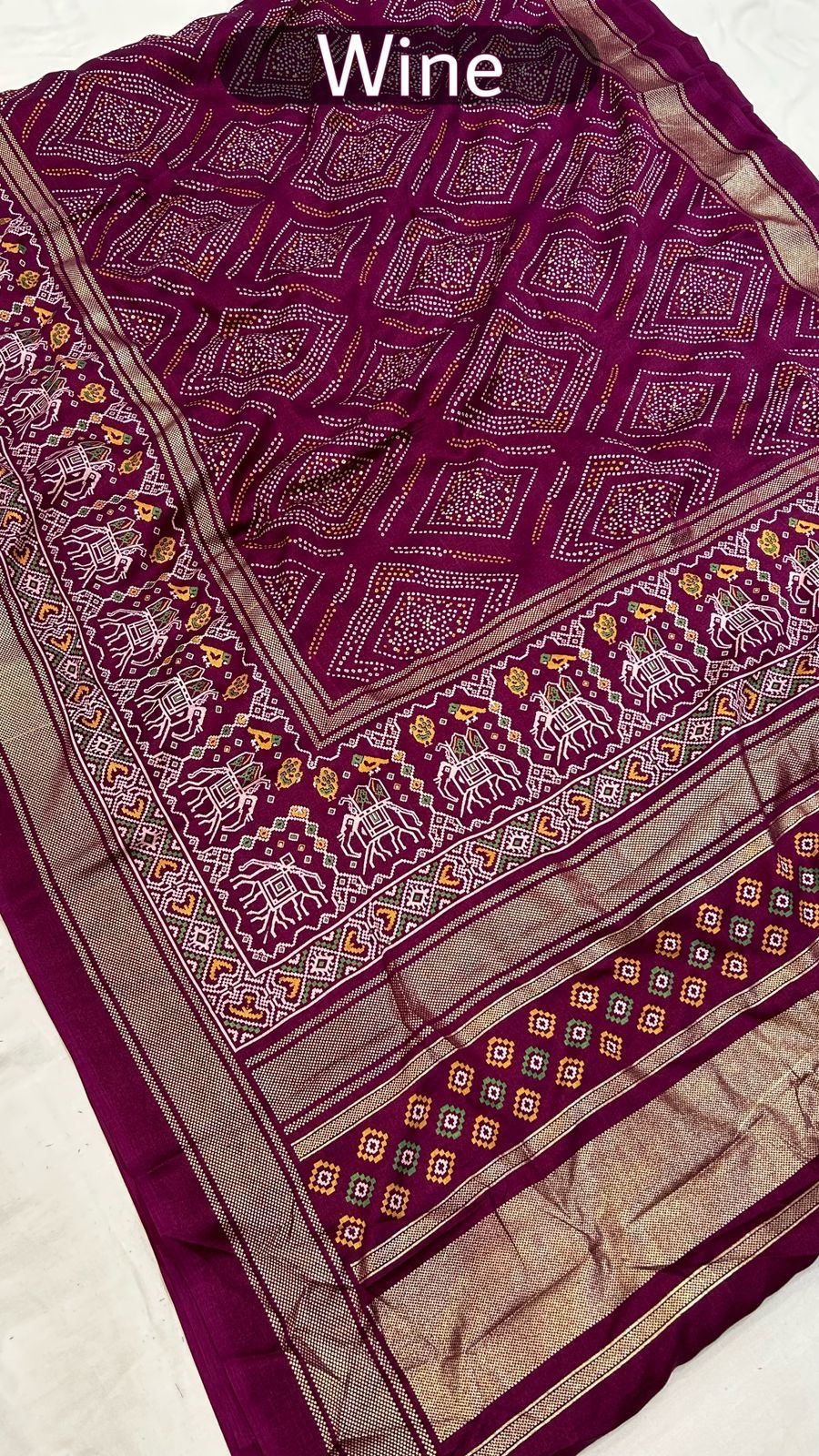 Bandhej Patola Saree