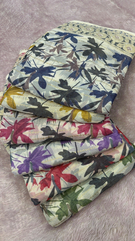 Premium Brasso Saree 2024 Edition