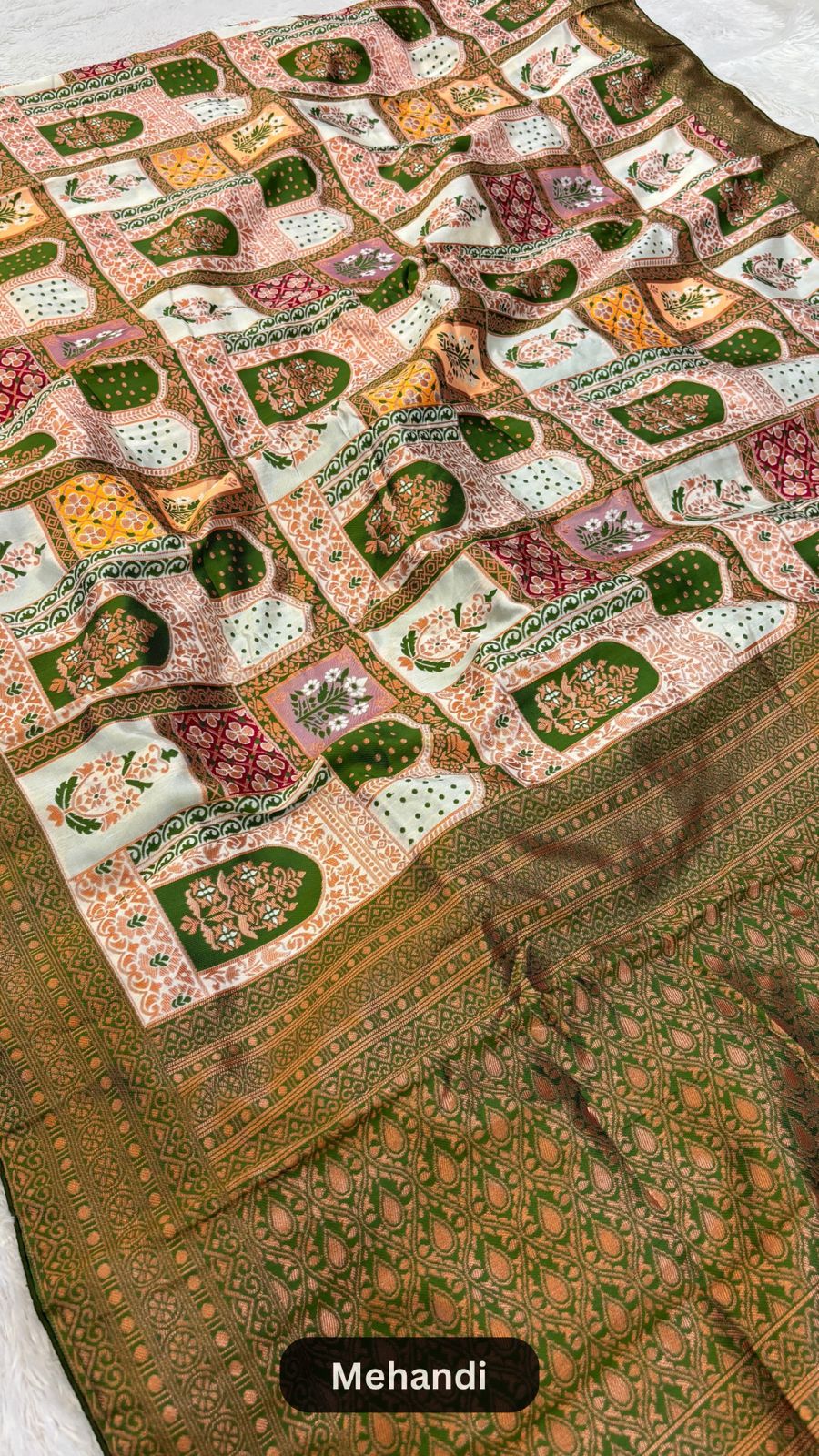 Soft Silk Rajwadi Saree