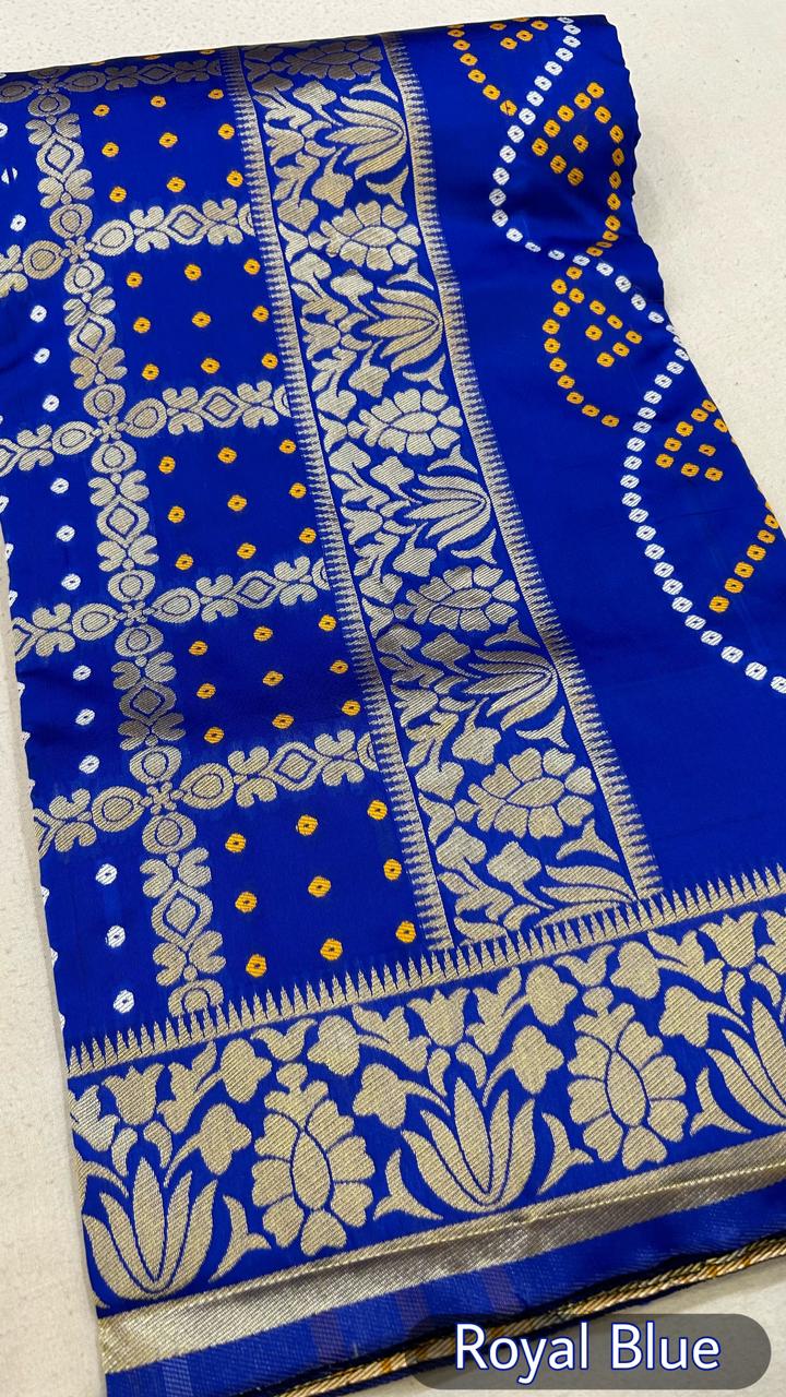 Banarasi Bandhani Saree