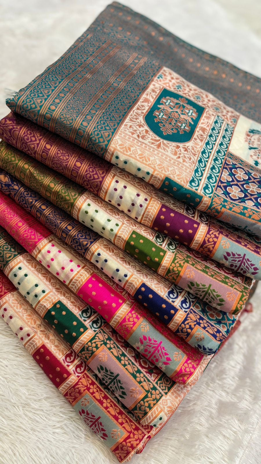 Soft Silk Rajwadi Saree