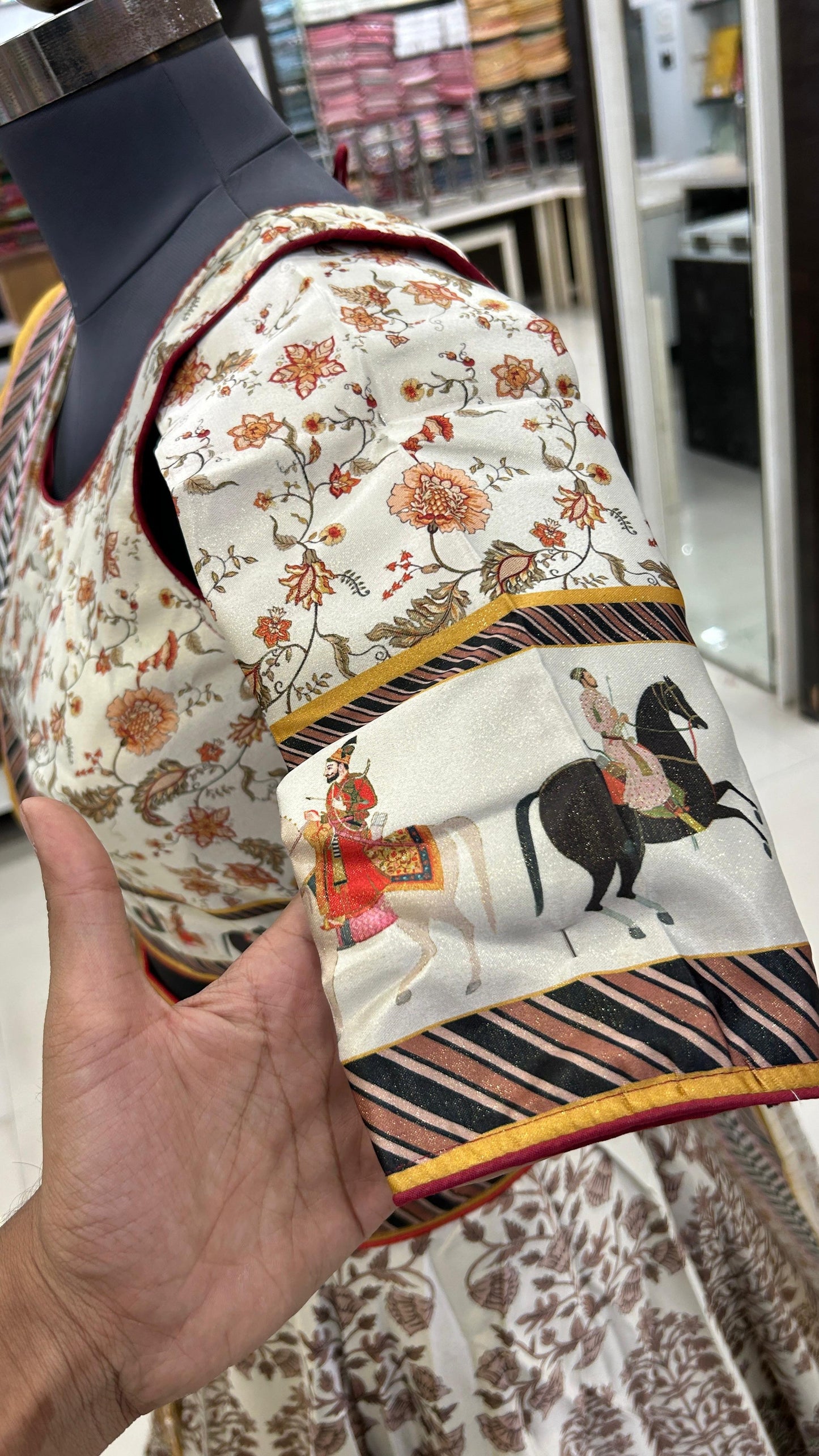 Raj Rajwada 7 Meter flair Lehanga Choli