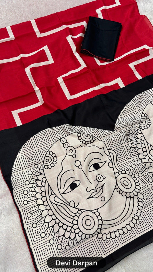 Devi Darpan, Sambalpuri Cotton Silk Saree