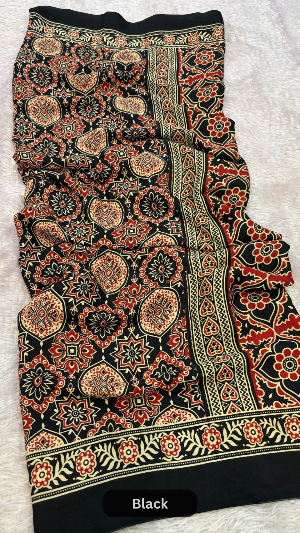 Super Hit Ajrakh Saree