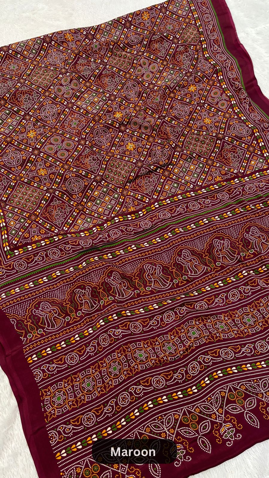 Traditional Kutchi Saree (Specially Designed For Festivals)