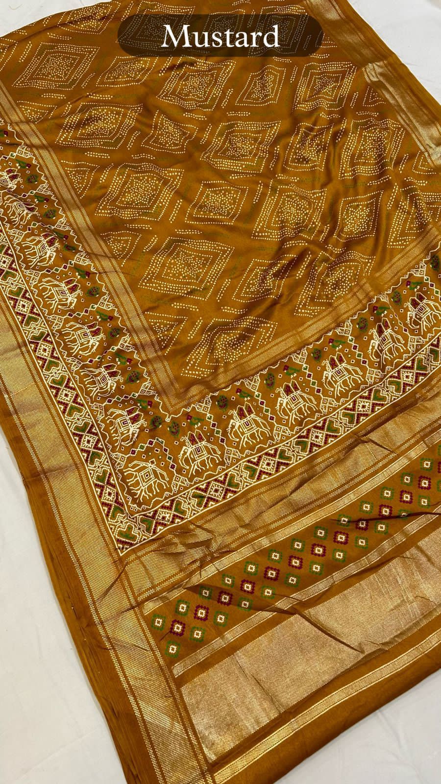 Bandhej Patola Saree