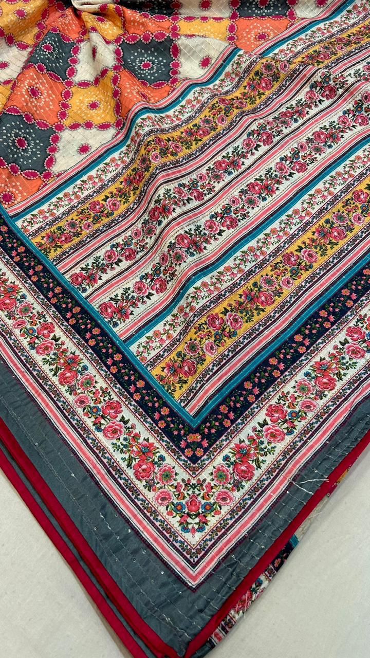 Digital Bandhani Saree Vol.5