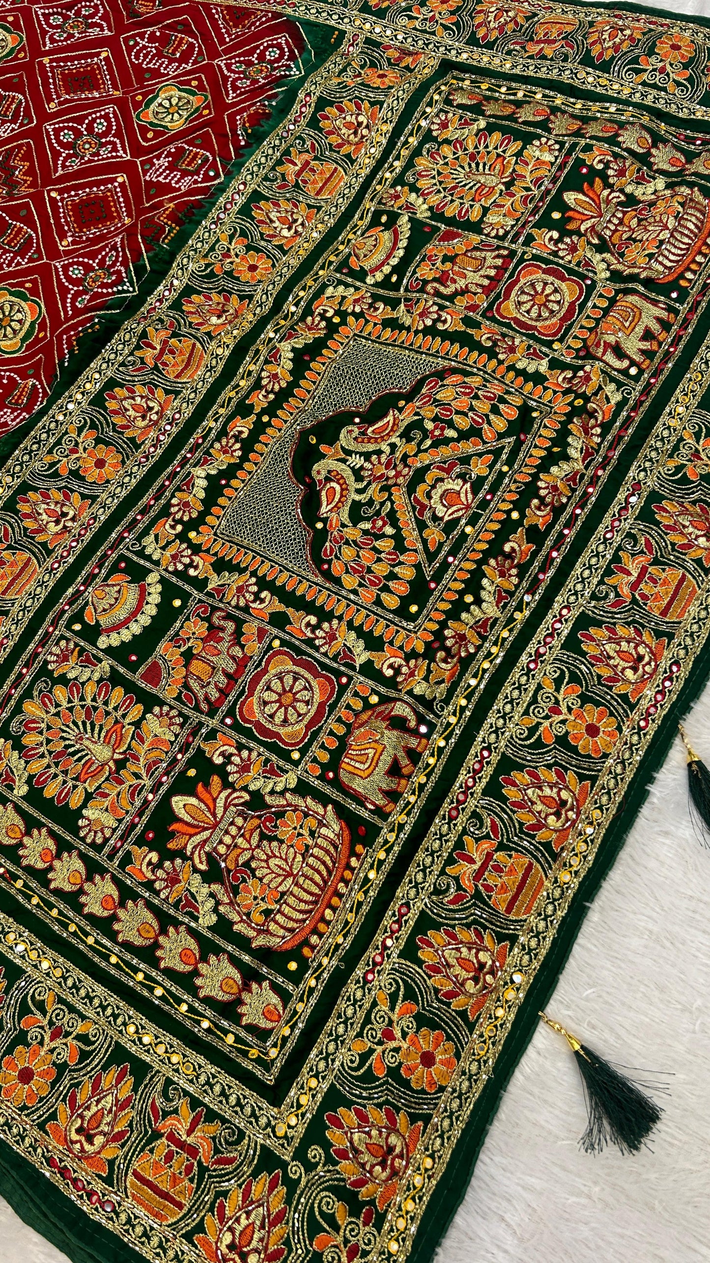 Pure Gaji Silk Gharchola