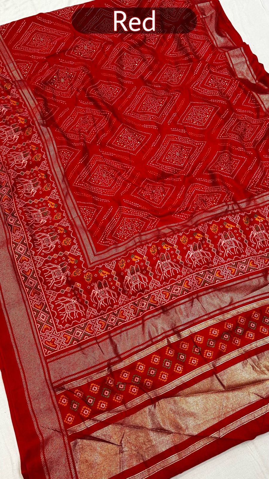 Bandhej Patola Saree