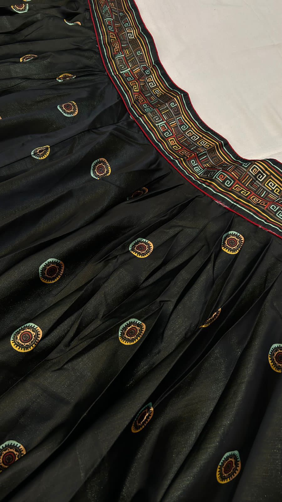 Kalamkari 7 Meter flair Lehanga Choli