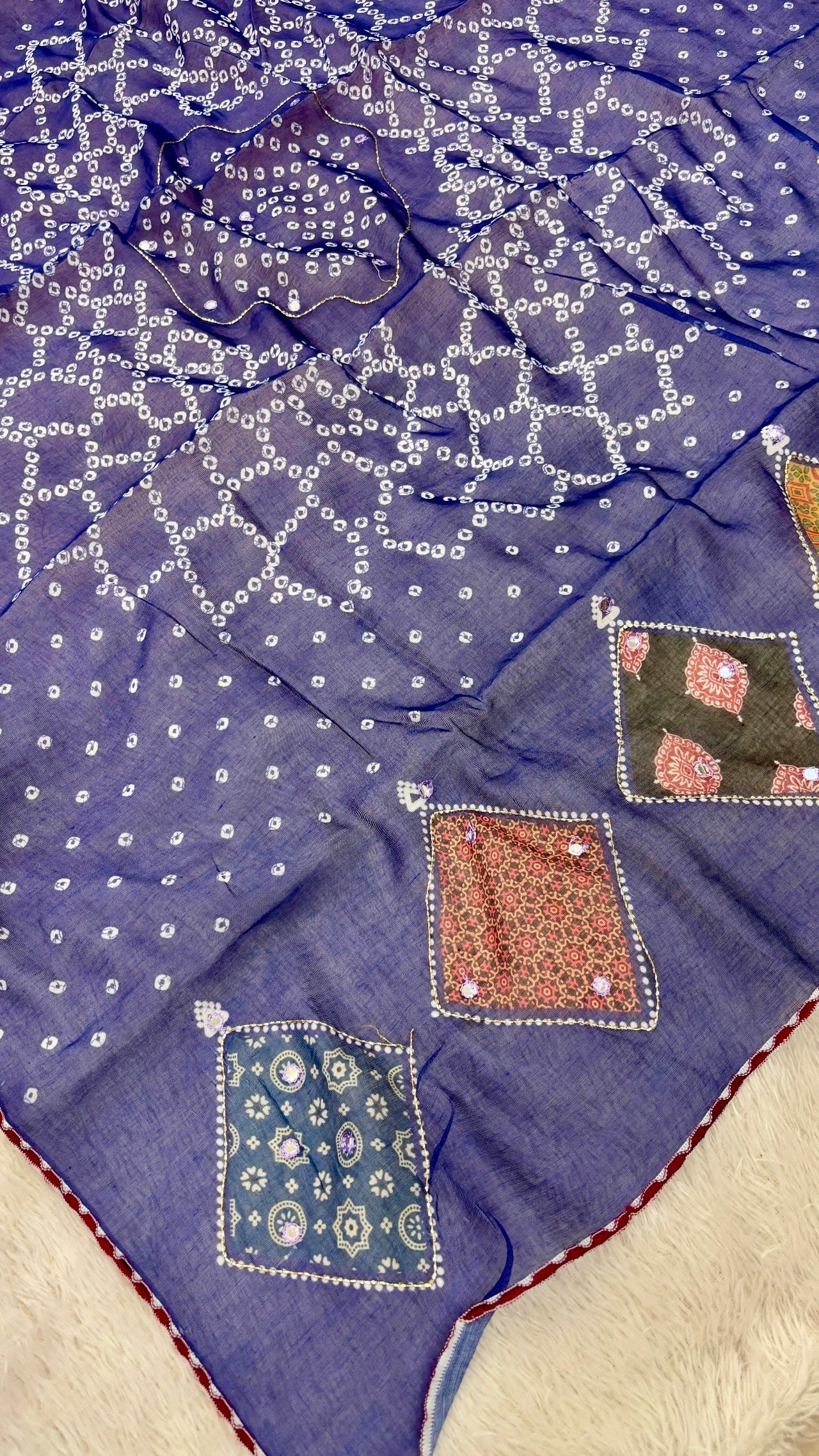 Digital Handpicked, Handwork Saree