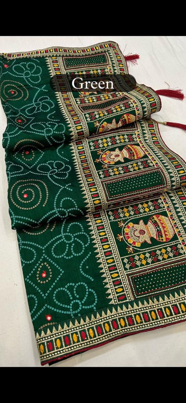 Kutchi Bandhani Sarees Vo.1