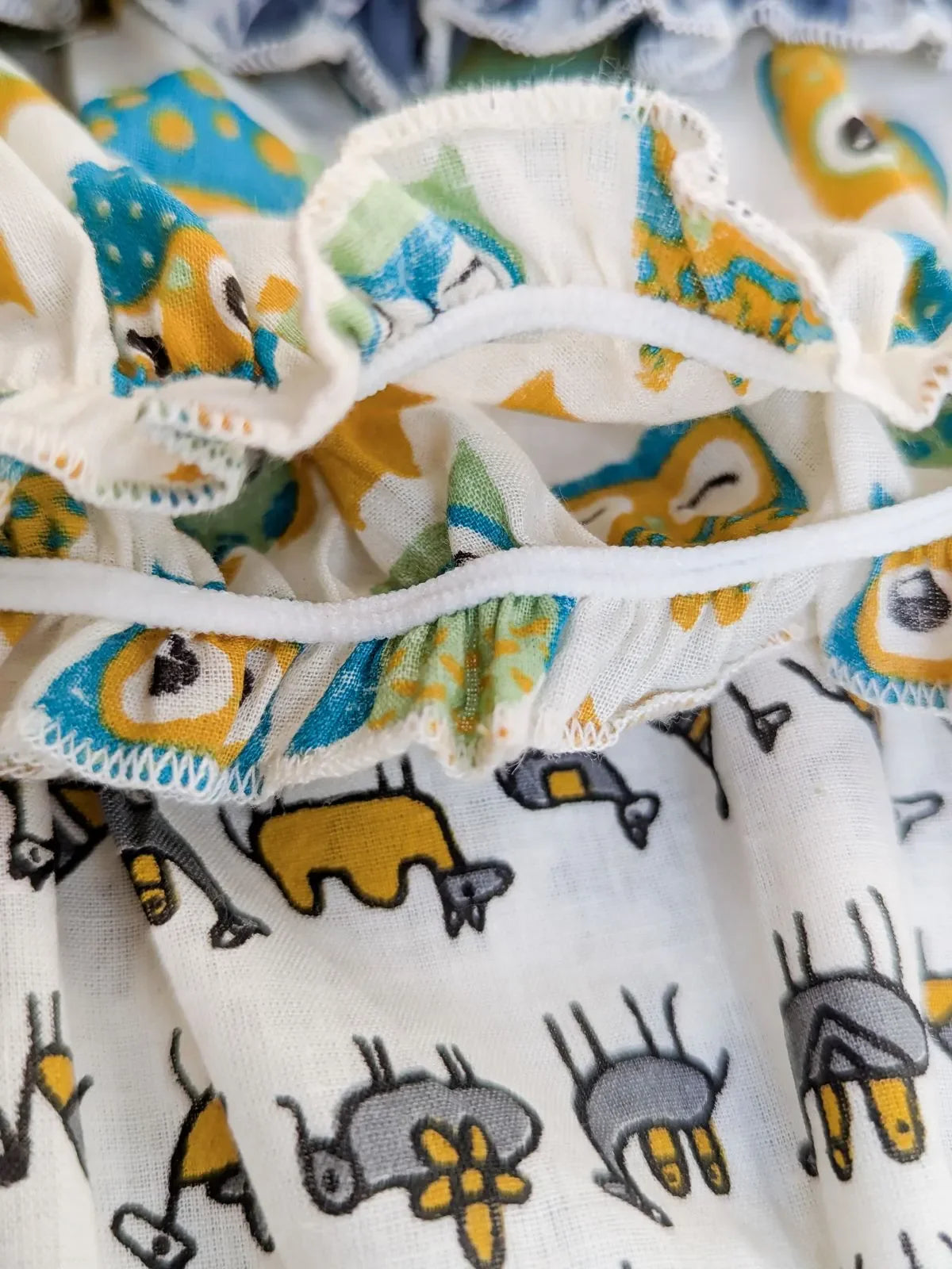 Halemons Animals Unisex Cotton Butter Bloomers - Grey