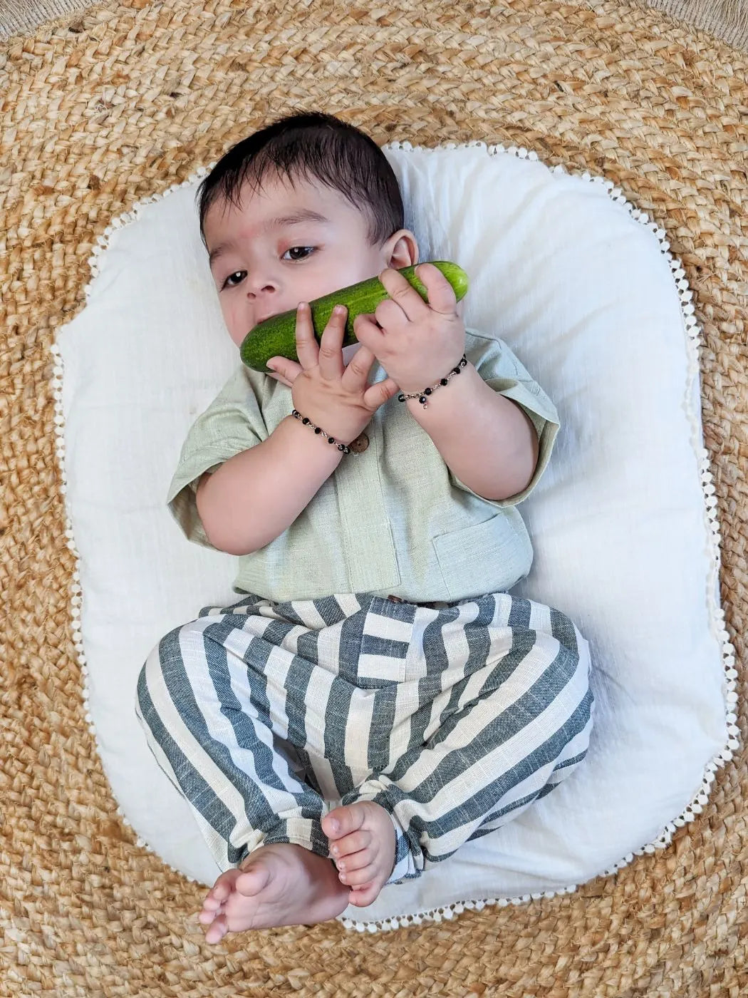 Greenie Boy Top Bottom Set