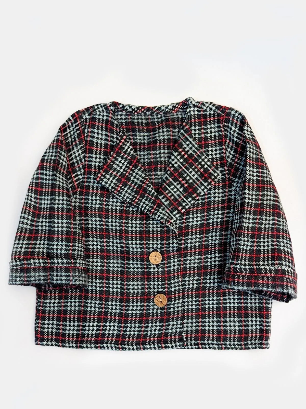 Halemons Baby Boy Fleece Cotton Full Sleeves Jacket Overcoat style-Grey