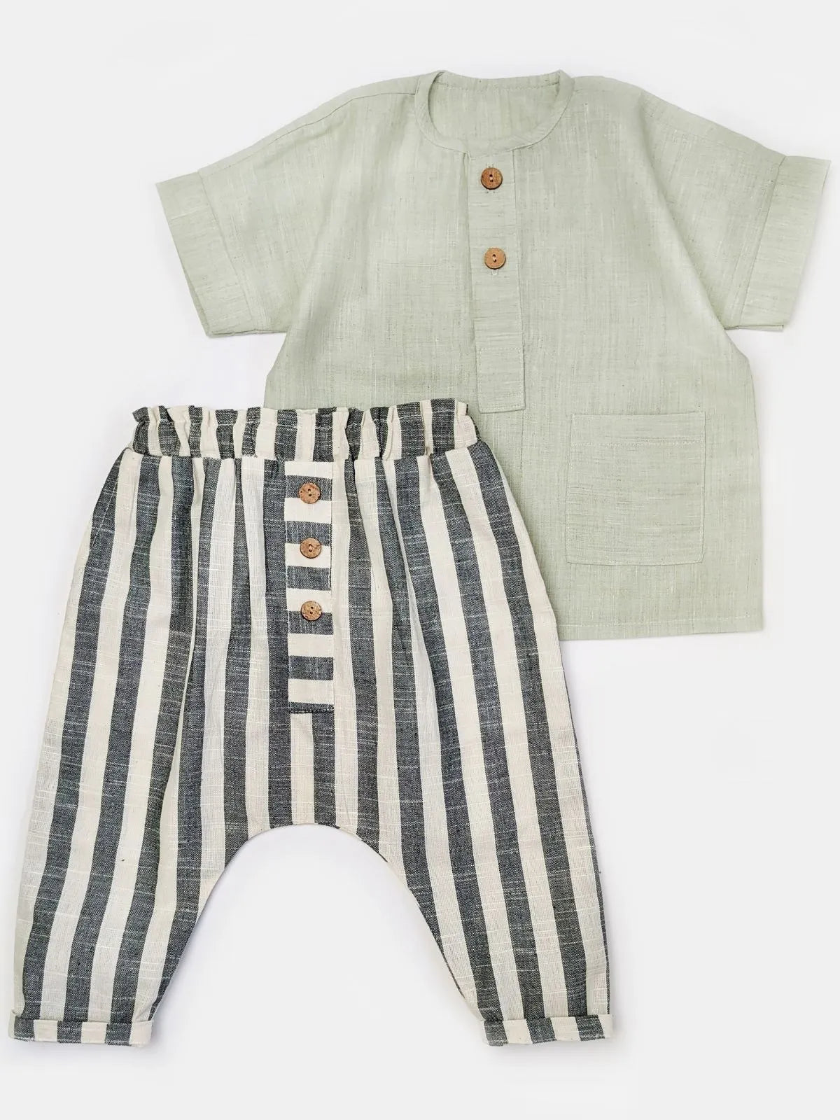 Greenie Boy Top Bottom Set