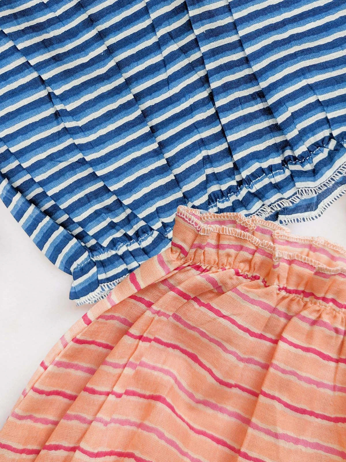 Halemons Baby Boy Pure Cotton Super Soft Butter Bloomers-Bluestripe