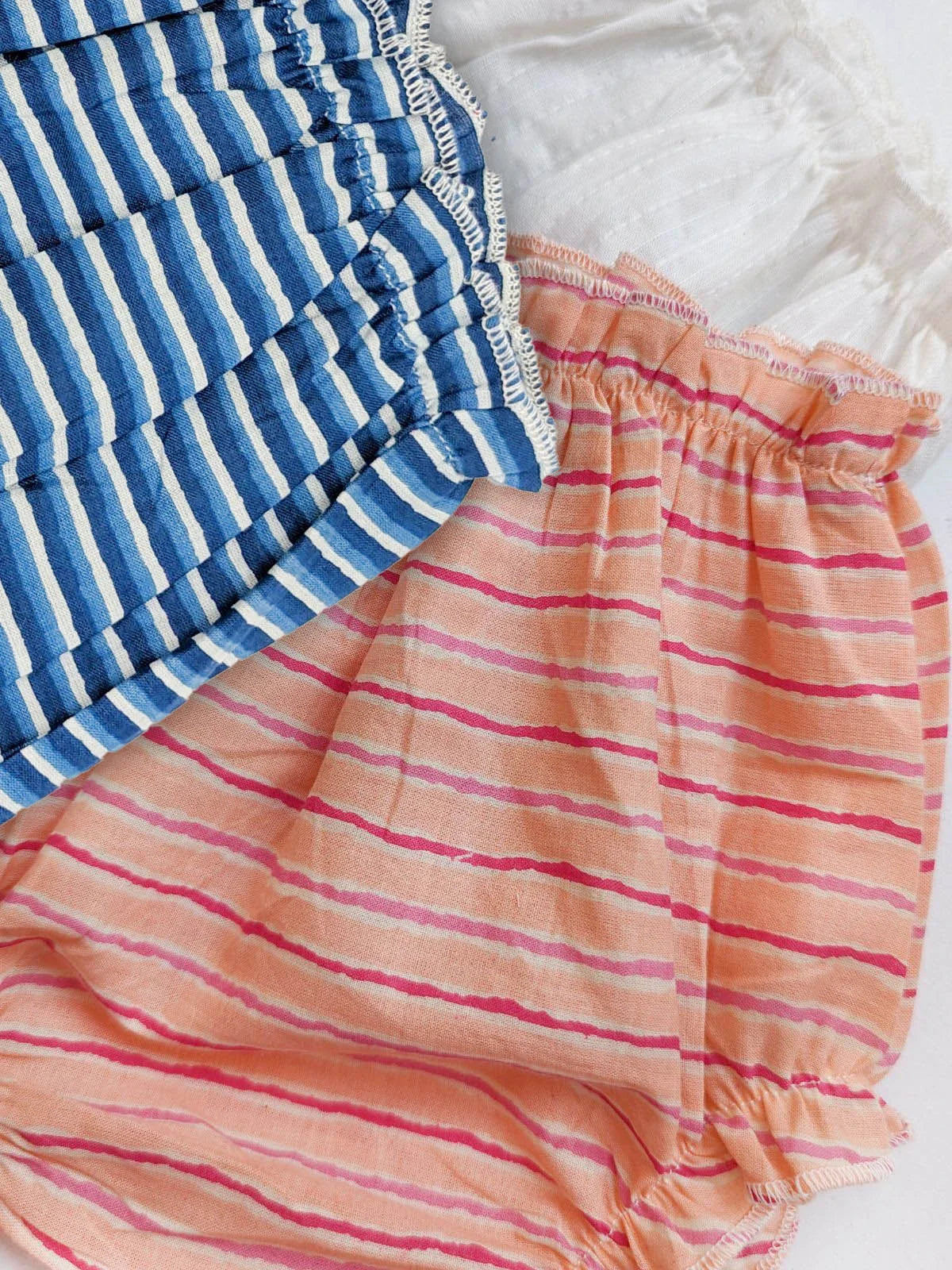 Halemons Baby Boy Pure Cotton Super Soft Butter Bloomers-Bluestripe