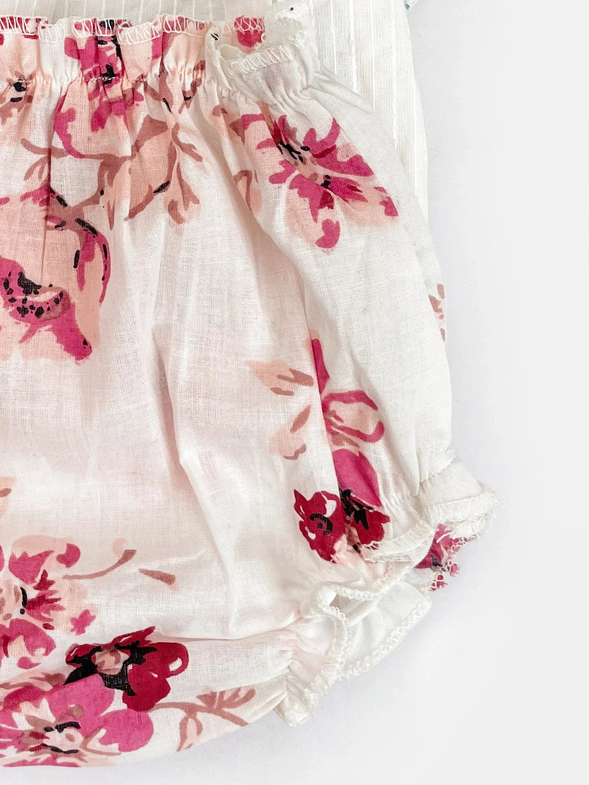 Halemons Baby Girl Pure Cotton Soft Butter Bloomers Pack of 3 Floral - Wine