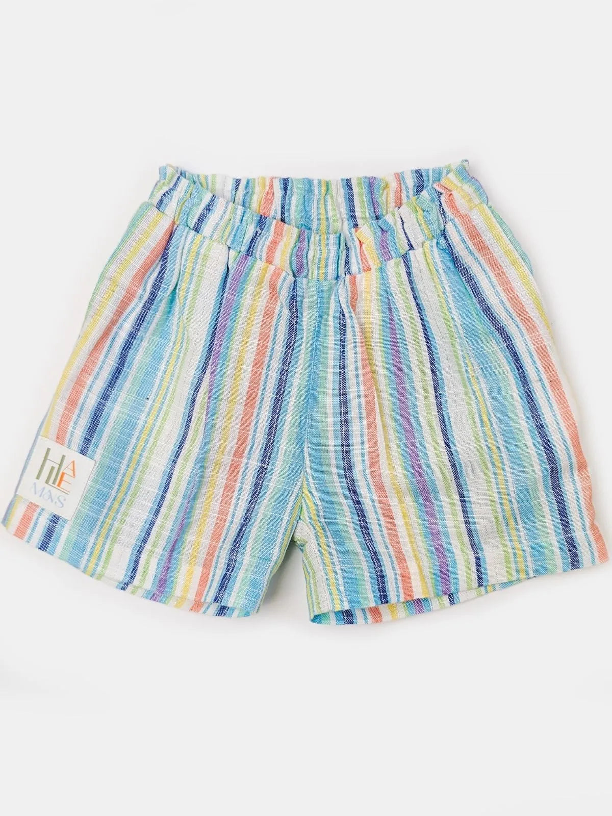 Halemons Unisex Knee Length Casual Ocean Pocket Pants- Sky