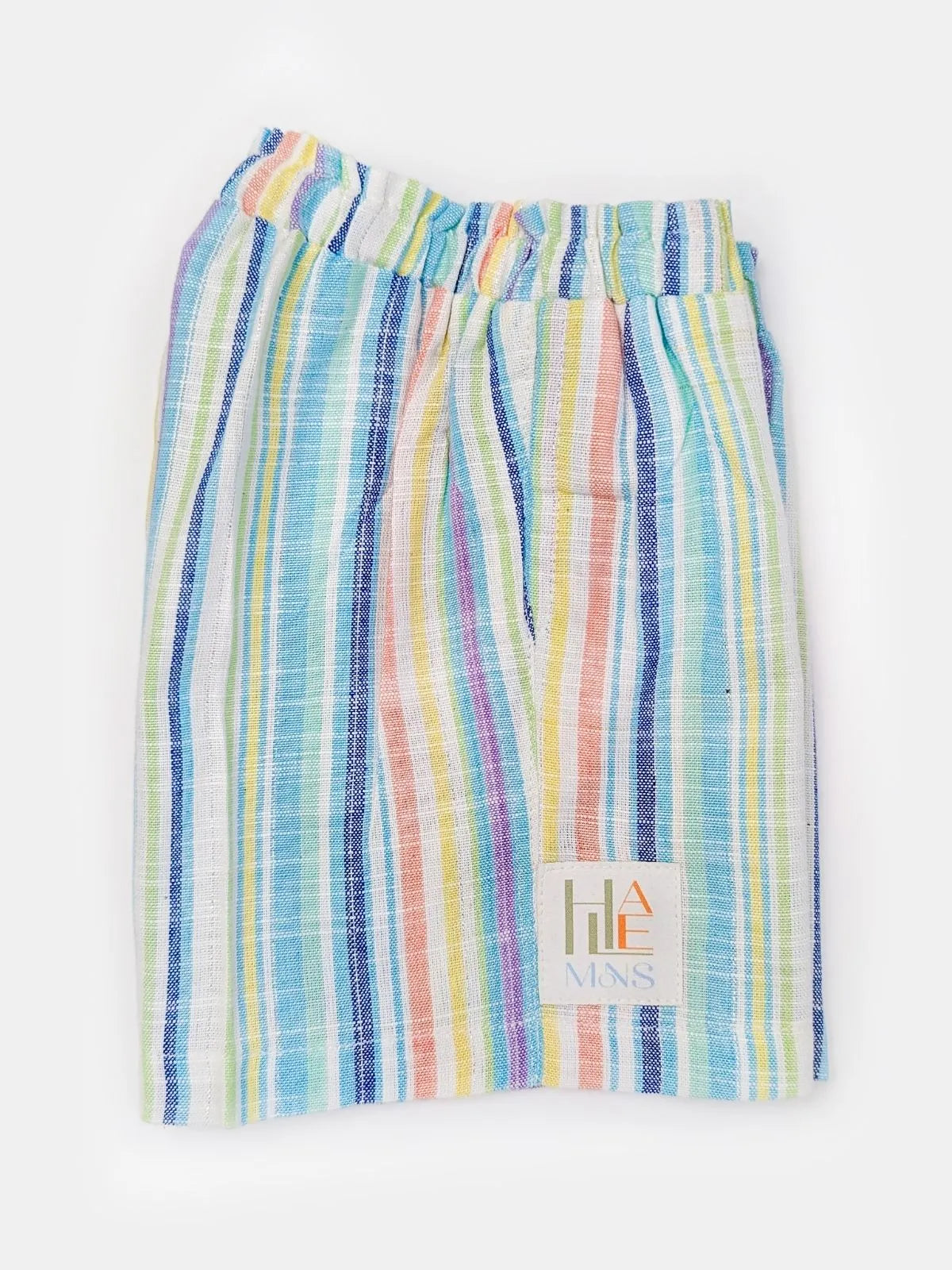 Halemons Unisex Knee Length Casual Ocean Pocket Pants- Sky