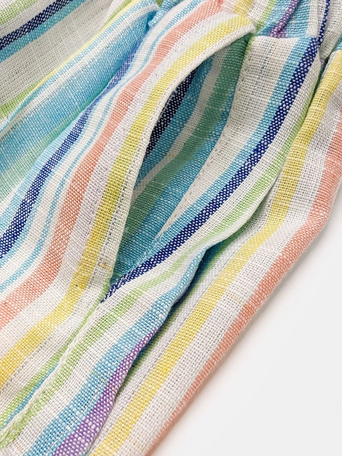 Halemons Unisex Knee Length Casual Ocean Pocket Pants- Sky