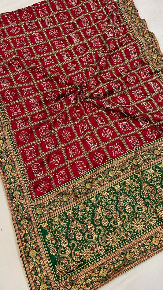 Gujarati Ghrachola Sarees