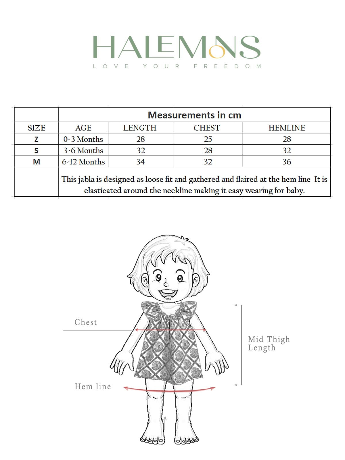 Halemons Baby Girl Cool Tulip Pure Cotton Floral Short Sleeve Jabla - Purple