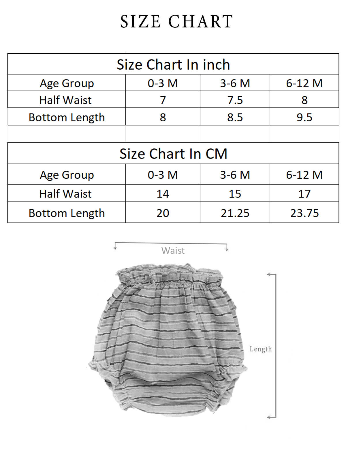 Halemons Baby Girl Pure Cotton Butter Bloomers World's Softest Elastic - Sea Green