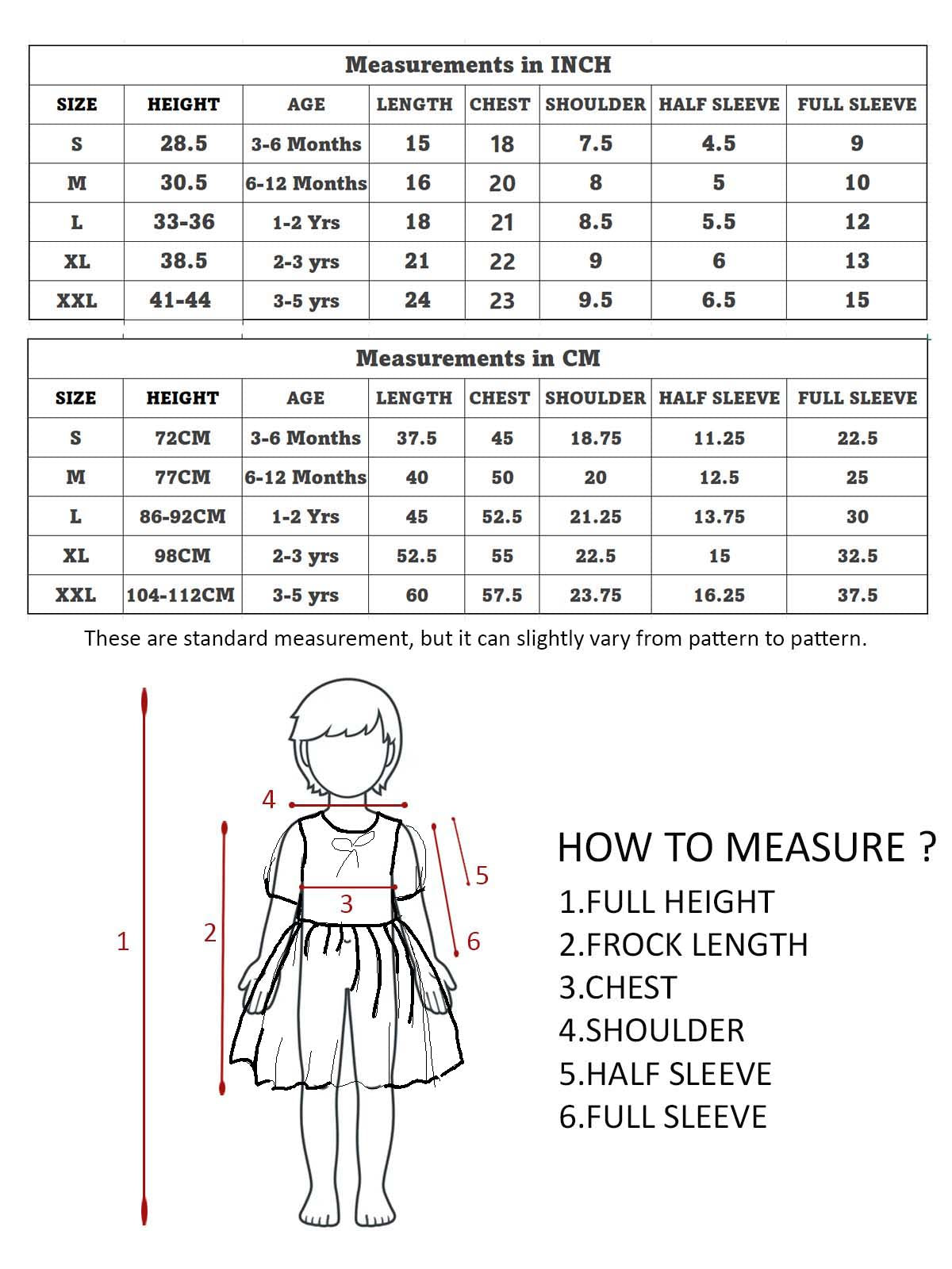 Halemons Baby Girl Cotton Full Sleeves Pleated Neckline Dress-Red