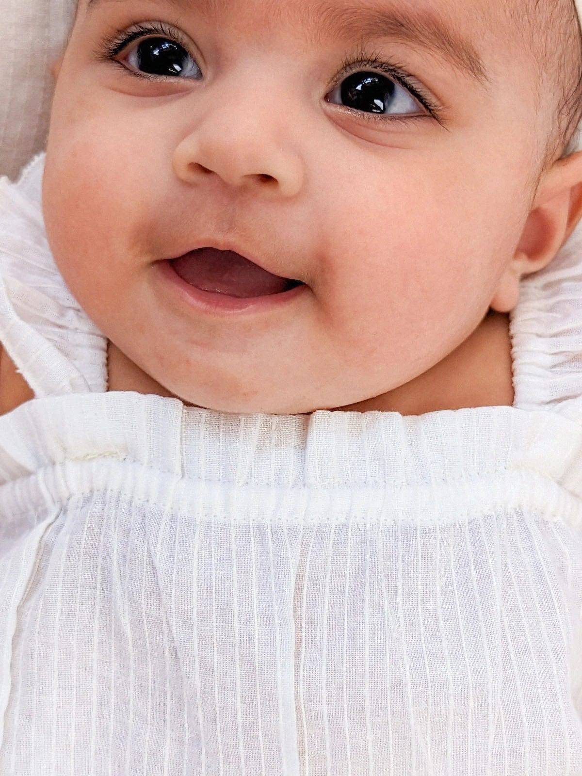 Breezy Bloom 100% Cotton Newborn Tunic with Frill- pack of 3