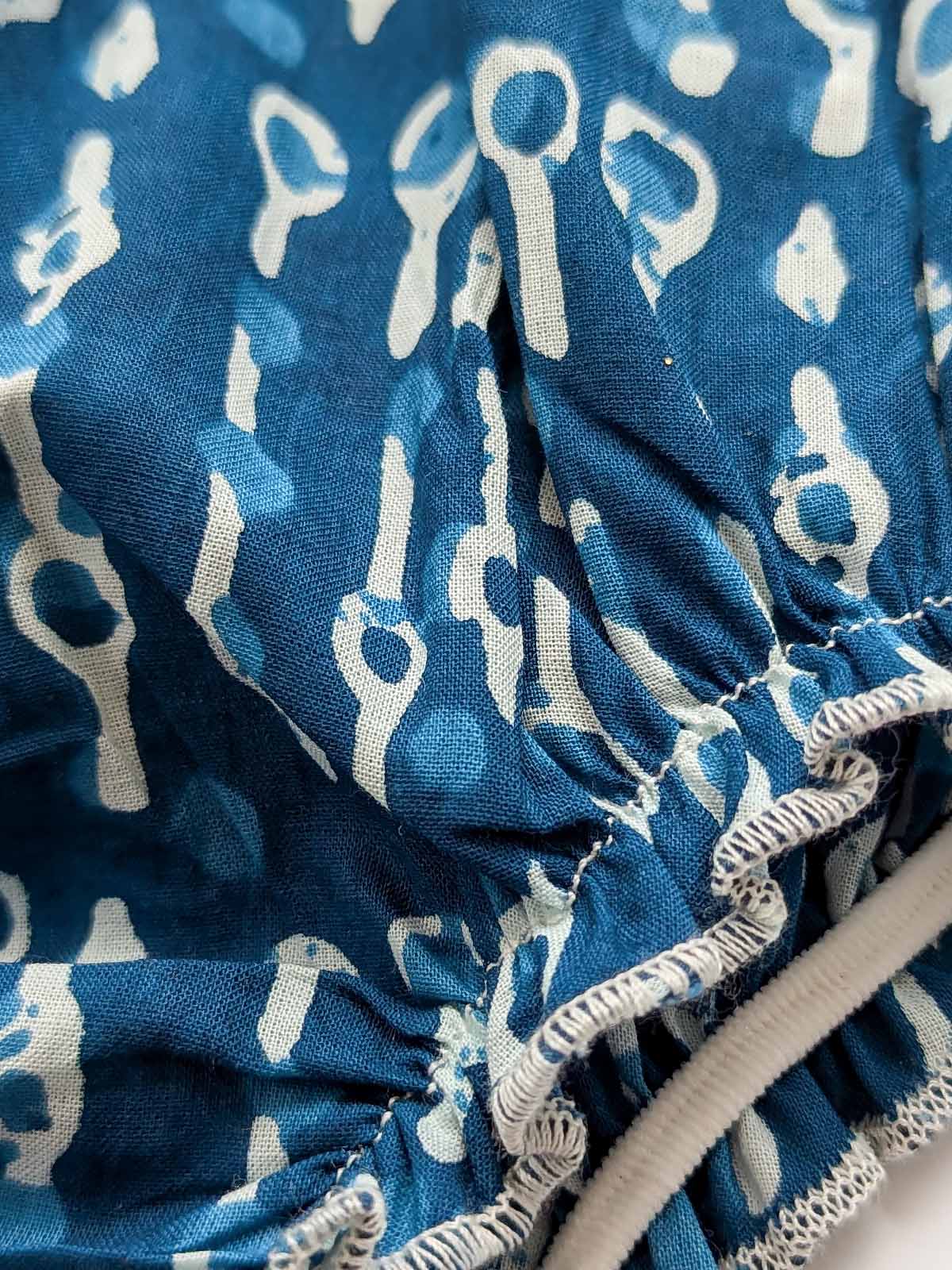 Halemons Baby Girl Pure Cotton Butter Bloomers World's Softest Elastic - Blue